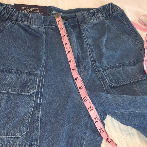 Croft & Barrow Mens Jean Shorts Sz 30 NWT - Picture 3 of 8